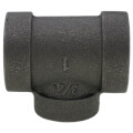 Product Image of 1" x 1" x 3/4" Extra Heavy Black Reducing Tee