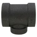 Product Image of 1-1/2" x 1-1/2" x 1" Extra Heavy Black Reducing Tee