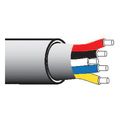 Product Image of EcoSystem 5-Conductor Sensor Cable, 22AWG, White Wire with Black Letters, Solid Bare Copper,