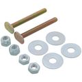 Product Image of 1/4" x 2-1/4" Brass Plated Closet Bolt - Elite Packs (box of  50 pairs)