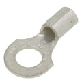 Product Image of 1/4" Bolt Hole Non-Insulated Copper Ring Terminal, 12-10 AWG