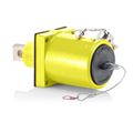 Product Image of Rhino-Hide 1 Pole Male 45 Deg Receptacle 1 Hole Bus Bar, 313MCM-777MCM Cable (Purple)