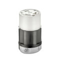 Product Image of Industrial Grade Locking Connector, 30A, 2P, NEMA L6-30R - Black/White (250V)