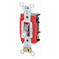 Product Image of 20A, 120v, Toggle Pilot Light, Illum. On, Req. Neutral 3-way AC Quiet Switch, Clear