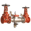 Product Image of 6" 994-OSY-FS Stainless Steel Reduced Pressure Zone Assembly, OSY Shutoff, Short Lay Length w/ Flood Sensor
