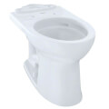 Product Image of Drake II 1.28 gpf Elongated Toilet Bowl Only w/ Cefiontect & T40 WASHLET+ Ready, less Seat (Cotton White)