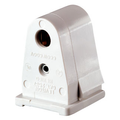 Product Image of Slimline Base, Single Pin, Standard Fluorescent Lampholder, Pedestal, Slide-on Lock-on, Stationary, Quickwire 18awg Solid Or Str Tinned (White)