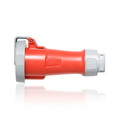 Product Image of 30A, 277/480V 3-Phase, 4P, 5W, LEV Series IEC 60309-1 & 60309-2 Pin & Sleeve Connector, IP66/IP67/IP68/IP69K, Watertight, Red