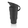 Product Image of 30A, 120/208V 3-Phase Y, NEMA L21-30R, 4P, 5W, Locking Connector, Grounding, Corrosion Resistant, Wetguard (Black)