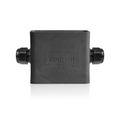 Product Image of Portable Outlet Box, Single-Gang, Standard Depth, Feed-Thru Style, Cable Diameter (0.230", 0.546") (Black)