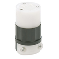 Product Image of 15A, 125V NEMA 1-15P, 2P, 2W, Connector, Straight Blade, Non-Grounding (Black/White)