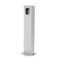 Product Image of 1-Gang 24" Stainless Steel Power Pedestal, Surface Mount, NEMA 3R, Brushed, Stainless Steel