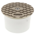 Product Image of 3" PVC Inside Pipe Fit Cleanout with 3-1/2" Nickel Bronze Round Cover