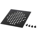 Product Image of 4-1/4" Heavy Duty Square Cast Brass Strainer (Oil Rubbed Bronze)