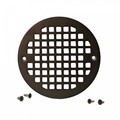 Product Image of 5.196" Heavy Duty Round Cast Brass Strainer (Oil Rubbed Bronze)