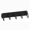 Product Image of 5-ring Horizontal Manager, 2RU, 4" Metal Rings