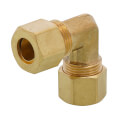 Product Image of (65-6) 3/8" OD Brass Compression Elbow, Lead Free