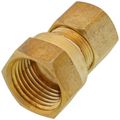 Product Image of (66-66) 3/8" OD x 3/8" FIP Brass Compression Connector (Lead Free)
