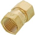 Product Image of (66-108) 5/8" OD x 1/2" FIP Brass Compression Connector, Lead Free