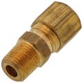 Product Image of (68-42) 1/4" OD x 1/8" MIP Brass Compression Connector (Lead Free)
