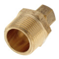 Product Image of (68-612) 3/8" OD x 3/4" MIP Brass Compression Connector, Lead Free