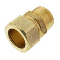 Product Image of (68-1412) 7/8" OD x 3/4" MIP Brass Compression Connector (Lead Free)