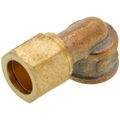 Product Image of (70-86) 1/2" OD x 3/8" FIP Brass Compression Elbow, Lead Free