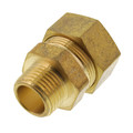 Product Image of (68-148) 7/8" OD x 1/2" MIP Brass Compression Connector, Lead Free