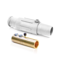 Product Image of 17 Series Plug, Female, 600A Max, 600 Volt, Double Set Screw Termination, 350-500 MCM Cable Range (White)