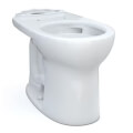 Drake 1.28 gpf Round Toilet Bowl Only w/ Cefiontect, Less Seat, Universal Height, 12" Rough-In (Cotton White)