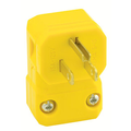 Product Image of 15A, 125V NEMA 5-15P, 2P, 3W, Plug, Straight Blade, Grounding, Python Angle (Yellow)