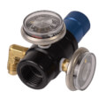 Product Image of Rehvac Adjustable Nitrogen/CO2 Regulator, 0-250 psi