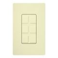 Product Image of Claro 6 Port Frame (Almond)