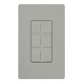 Product Image of Claro 6 Port Frame (Grey)