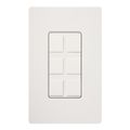 Product Image of Claro 6 Port Frame (White)