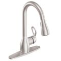 Product Image of Kleo One-Handle High Arc Pulldown Kitchen Faucet, CA87011SRS (Spot Resist Stainless)