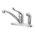 Product Image of Adler 1 Handle Low Arc Kitchen Faucet, CA87534 (Chrome)
