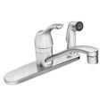 Product Image of Adler 1 Handle Low Arc Kitchen Faucet, CA87554C (Chrome)