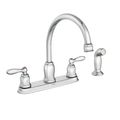 Product Image of Caldwell 2 Handle High Arc Kitchen Faucet, CA87888 (Chrome)