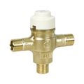Product Image of 3/8" Compression SinkMixer Scald Protection 3-Way Thermostatic Mixing Valve, 0.52 CV (Lead Free)
