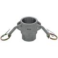 Product Image of 1-1/4" CamLock Type D Female Coupler x Female Fitting