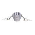 Product Image of 6" CamLock Type D Female Coupler x Female Fitting