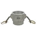 Product Image of 2" CamLock Type D Female Coupler x Female Fitting