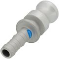 Product Image of 1/2" CamLock Type E Male Coupler x Hose Shank