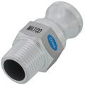 Product Image of 1/2" CamLock Type F Male Adapter x Male Fitting