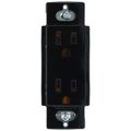 Product Image of Claro 15a Duplex Receptacle (Black)
