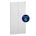 Product Image of 28" Vented Cover, Plastic, 6 Pack (White)