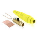 Product Image of 18 Series Plug, Female, 400A Max, 600V Single Set Screw Termination, 2/0-4/0 Cable Range (Yellow)