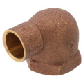 Product Image of 1/2" X 3/4" C x F Cast Brass 90-Degree Elbow (Lead Free)