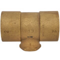 Product Image of 2" x 2" x 1" C x C x F Cast Brass Tee (Lead Free)